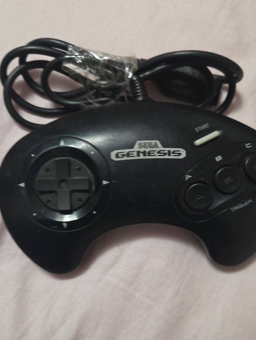 Official OEM Sega Genesis 3-Button Controller Model No 1650
